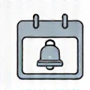 Calendar icon representing reminder